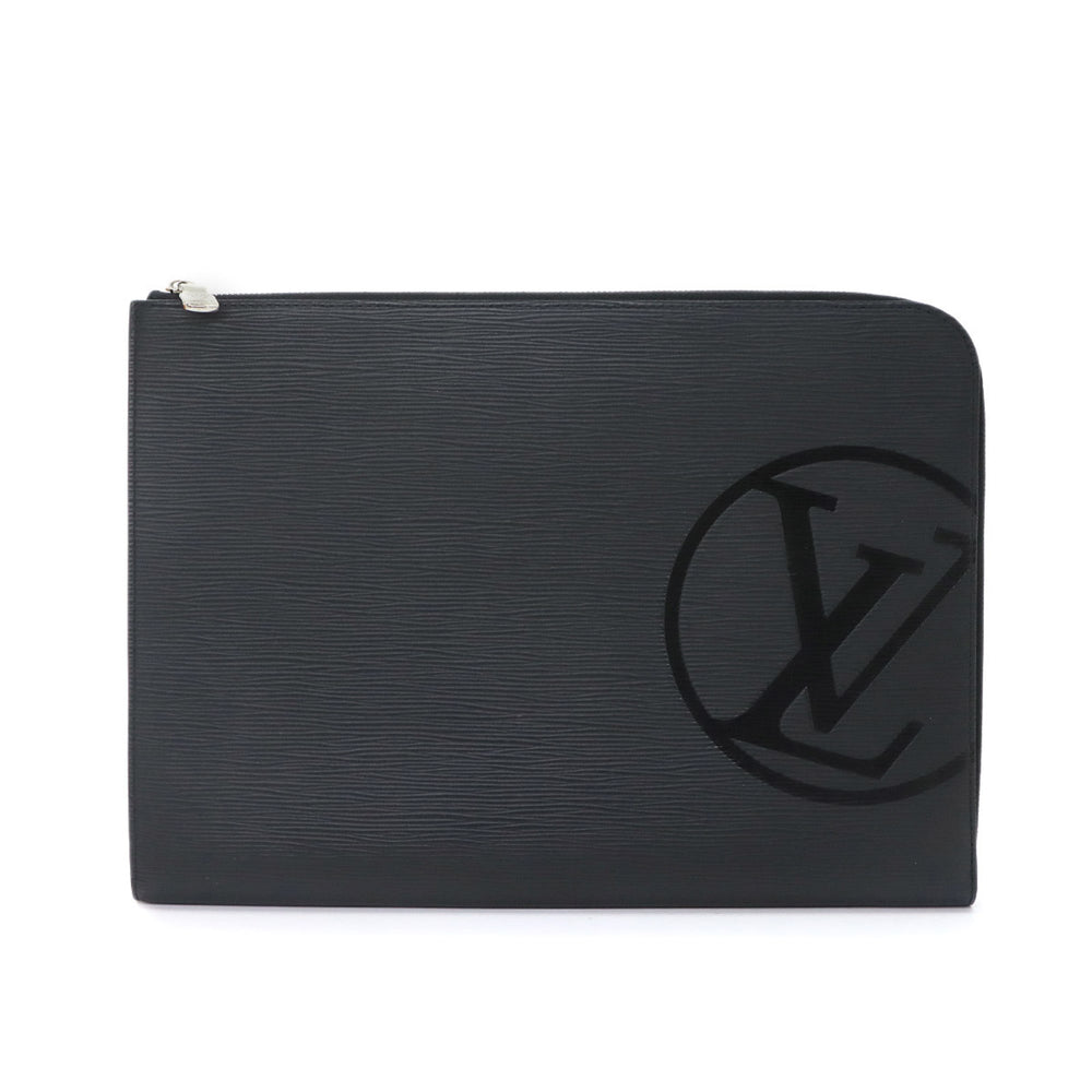 Louis Vuitton Epi Pochette Jour GM Clutch Handbag Noir M63519 — Like New