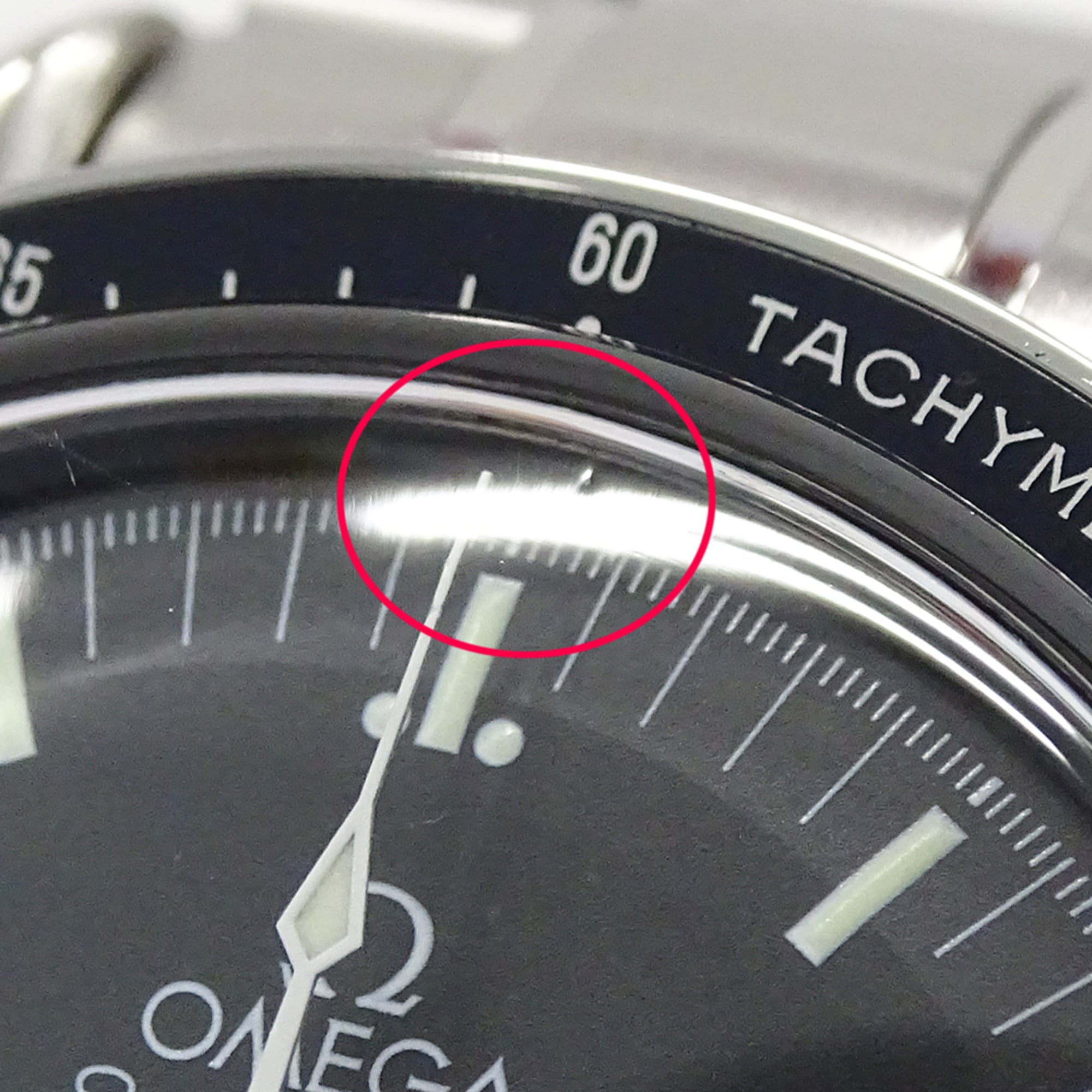 Omega Speedmaster 3597.11.00 Men's Watch, Brand: Missions Apollo Chronograph, Manual Winding, Stainless Steel (SS), Silver & Black — Good