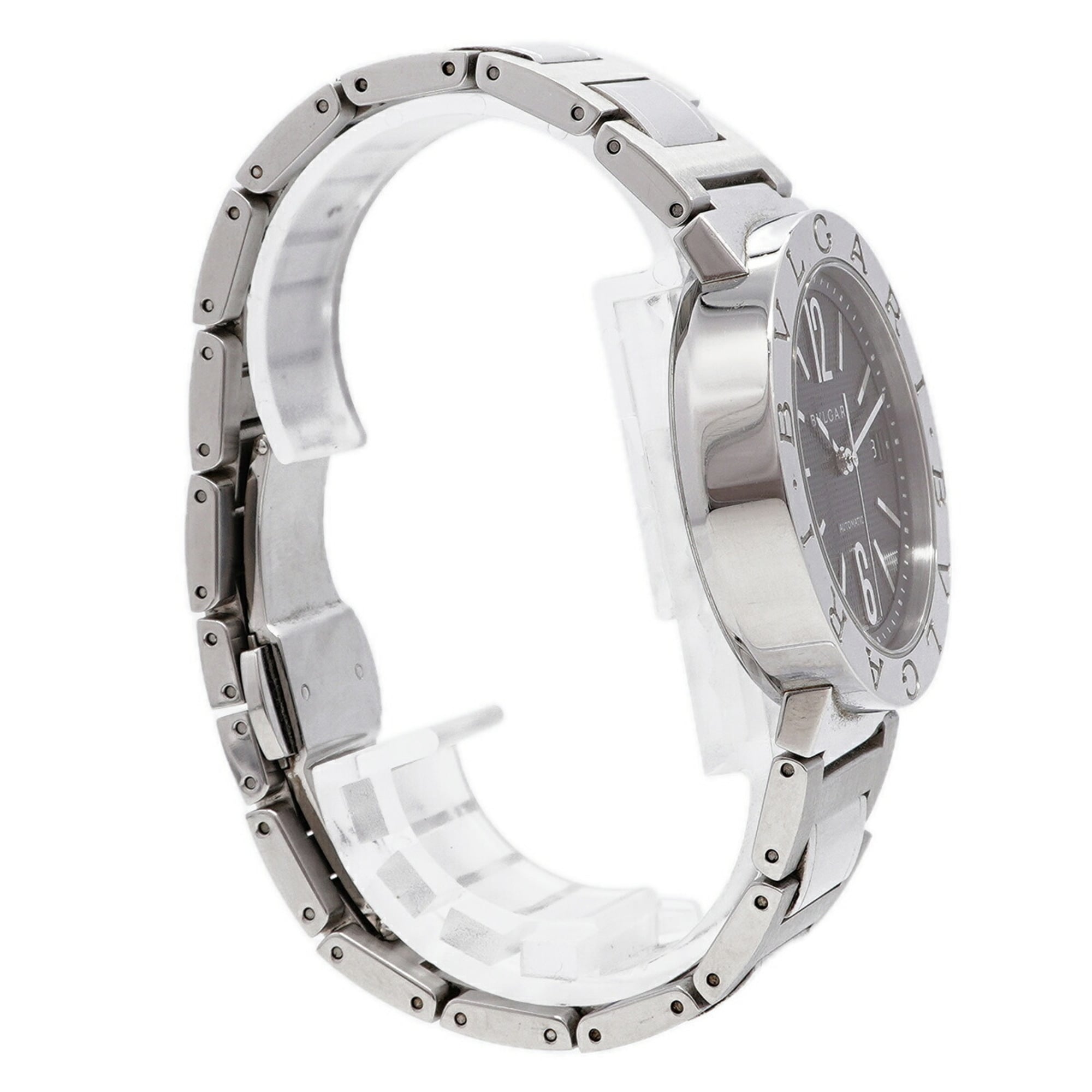 Bvlgari BB38SSAUTO Black Dial Men's Watch — Good