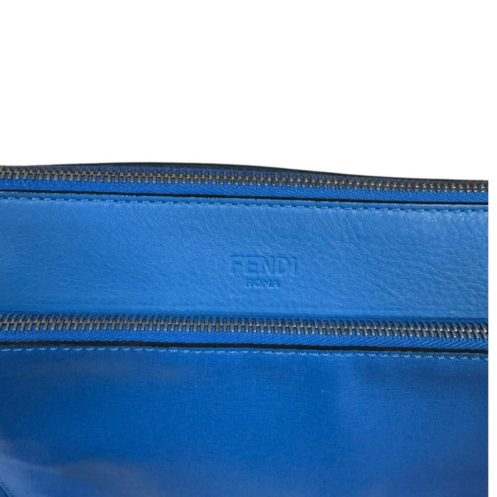 Fendi Shoulder Bag Leather 7VA319 Blue Men's FENDI