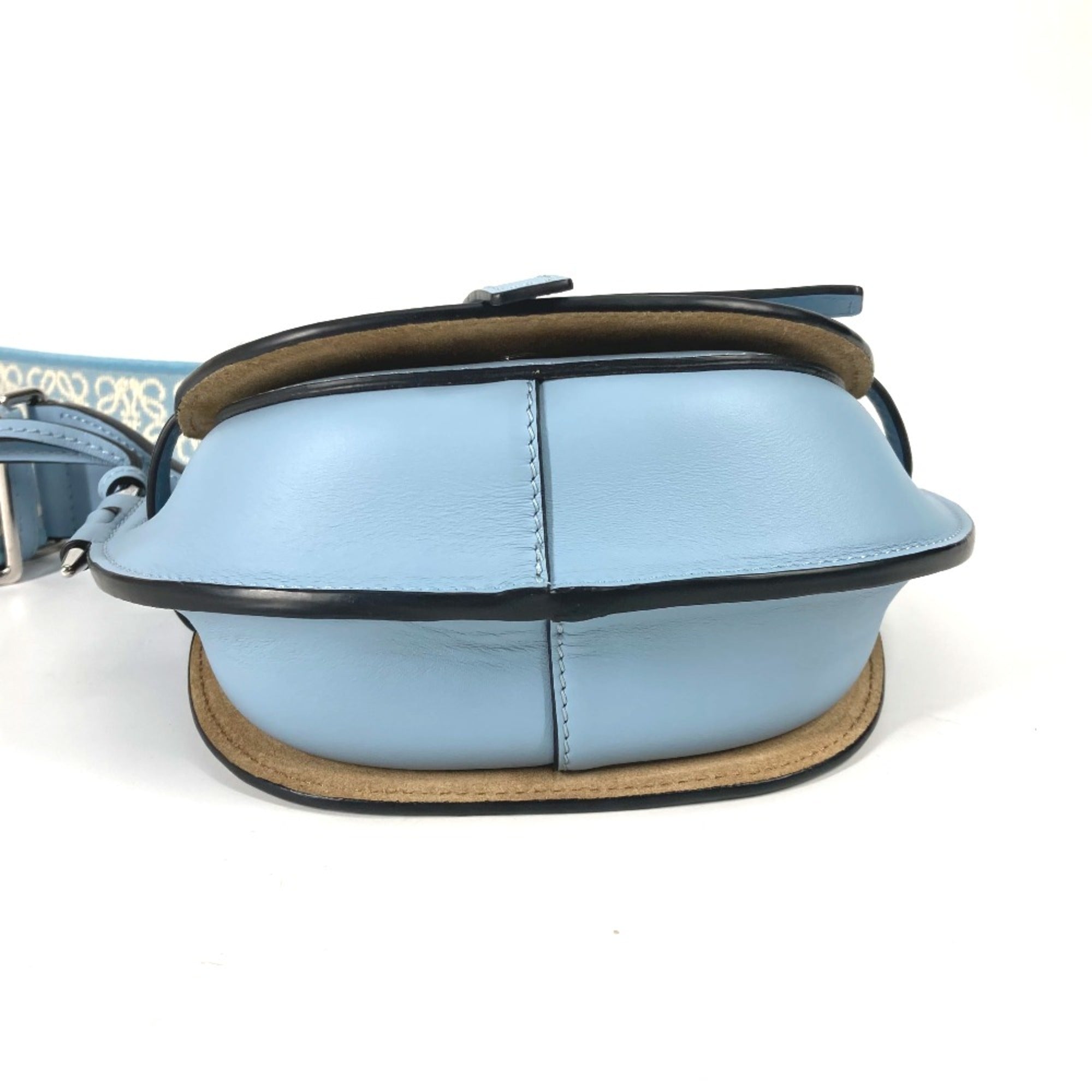 Loewe A650N46X13 Crossbody Pochette bag Shoulder Bag onyx blue blue — Like New
