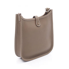 Hermes Evelyne TPM Shoulder Bag/Handbag in Taurillon Clemence Leather, Women's, Gray — New - Store Return