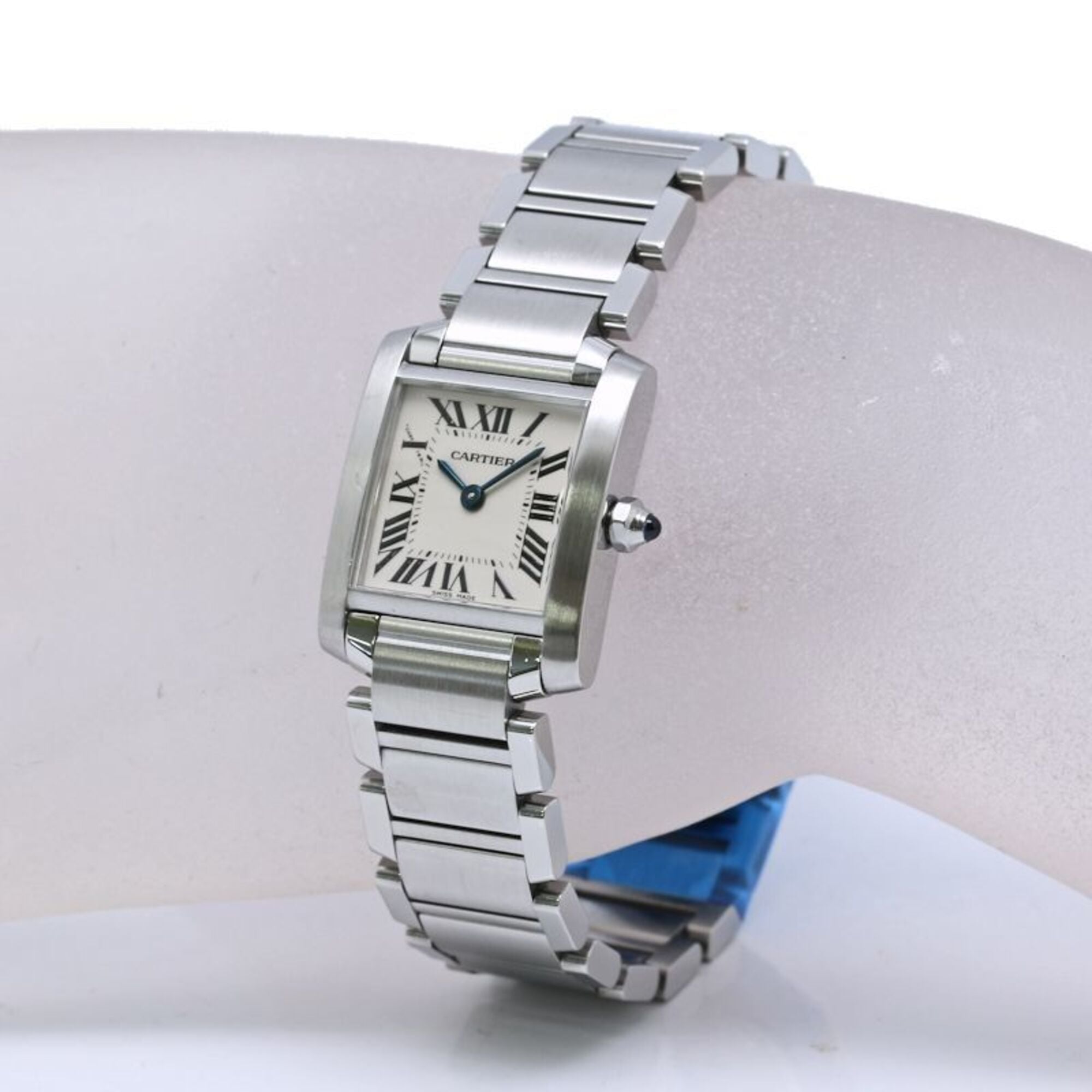 CARTIER Tank Française SM W51008Q3 Women's Watch SS 40511 — Good