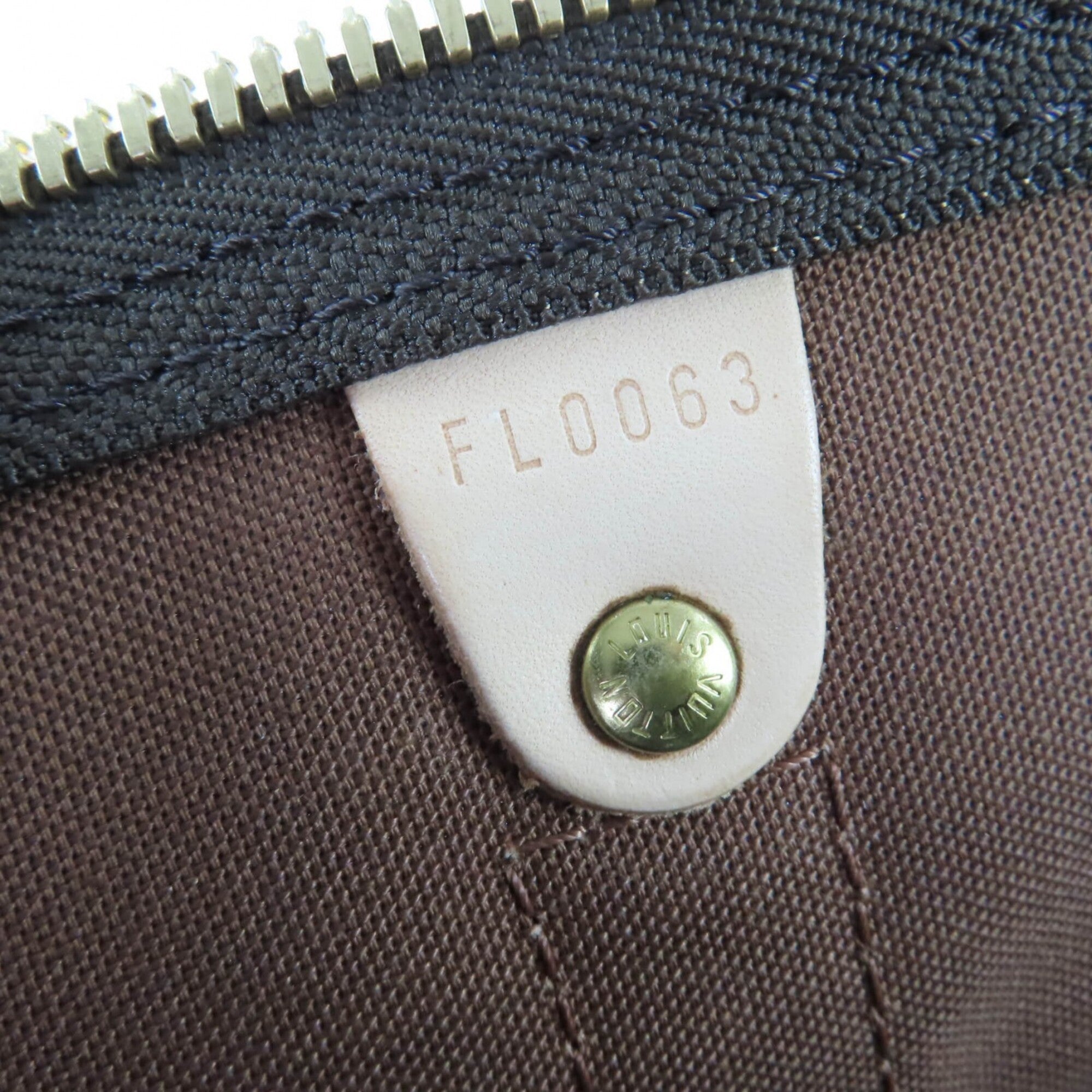 LOUIS VUITTON M41414 Keepall Bandoulière 55 Monogram Canvas Boston Bag, Brown, Made in France, Women's — Like New