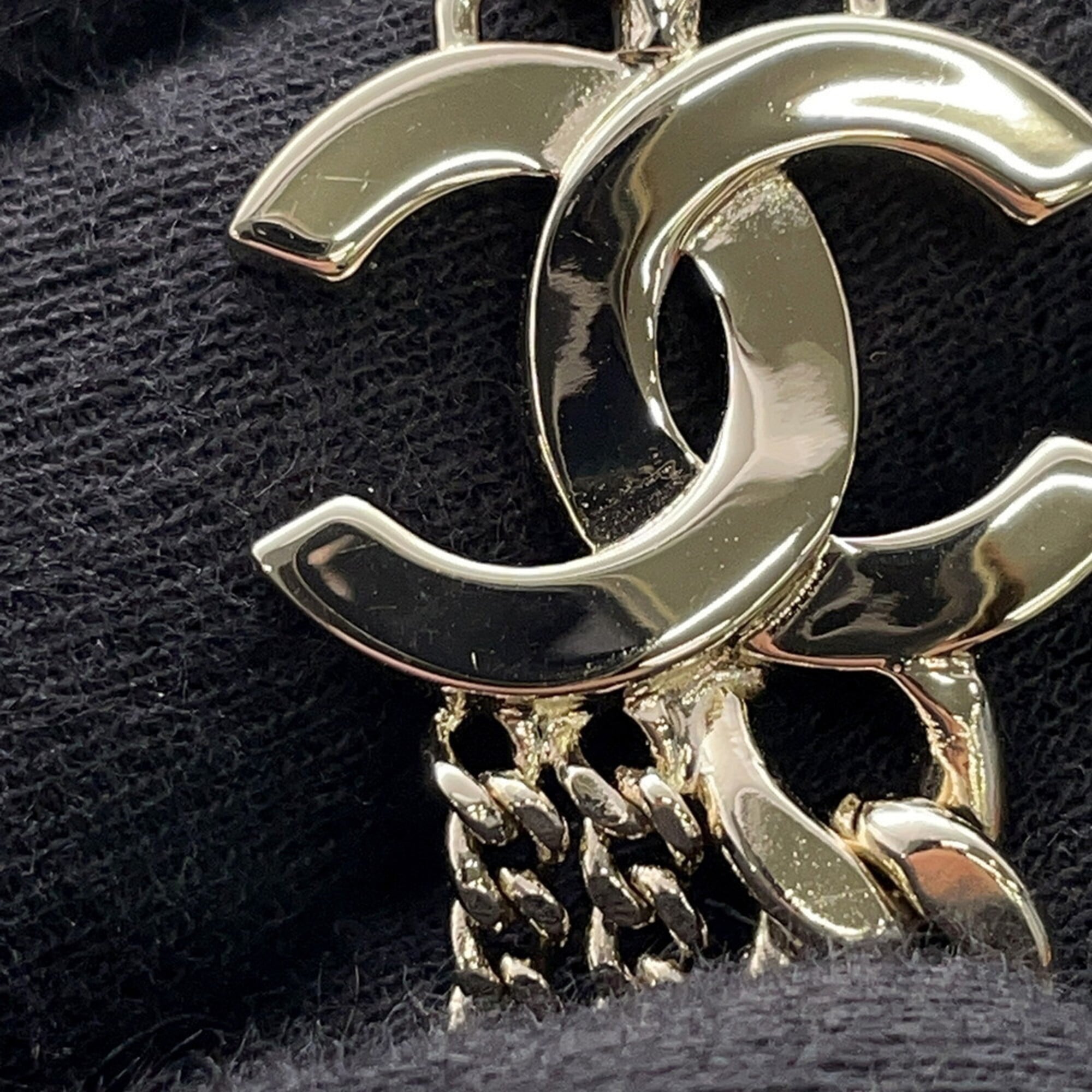 Chanel Necklace Coco Mark Rhinestone B25 K ABG553 CHANEL Women's NECKLACE — Like New