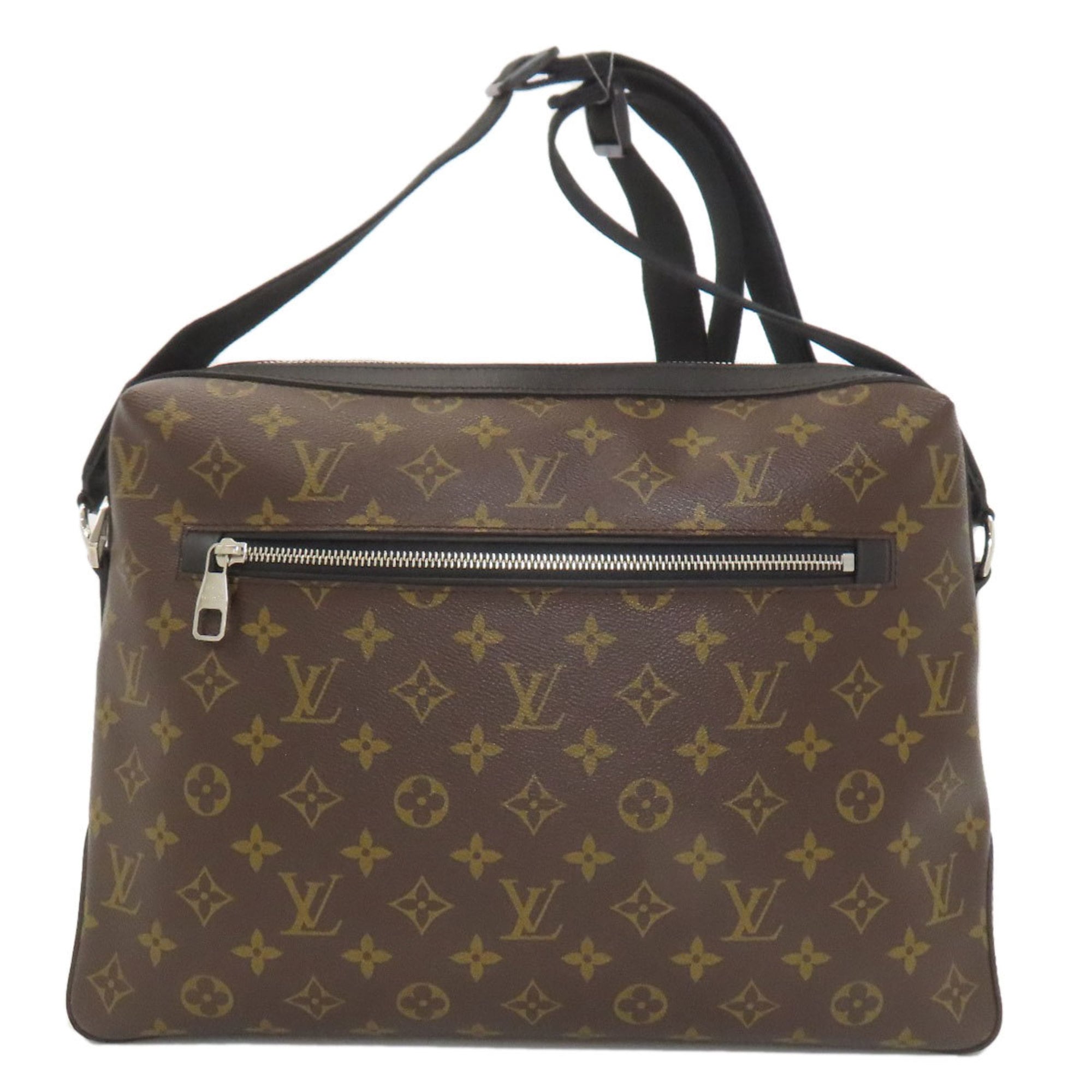 Louis Vuitton M40387 Torres Monogram Macassar Shoulder Bag in Canvas for Men