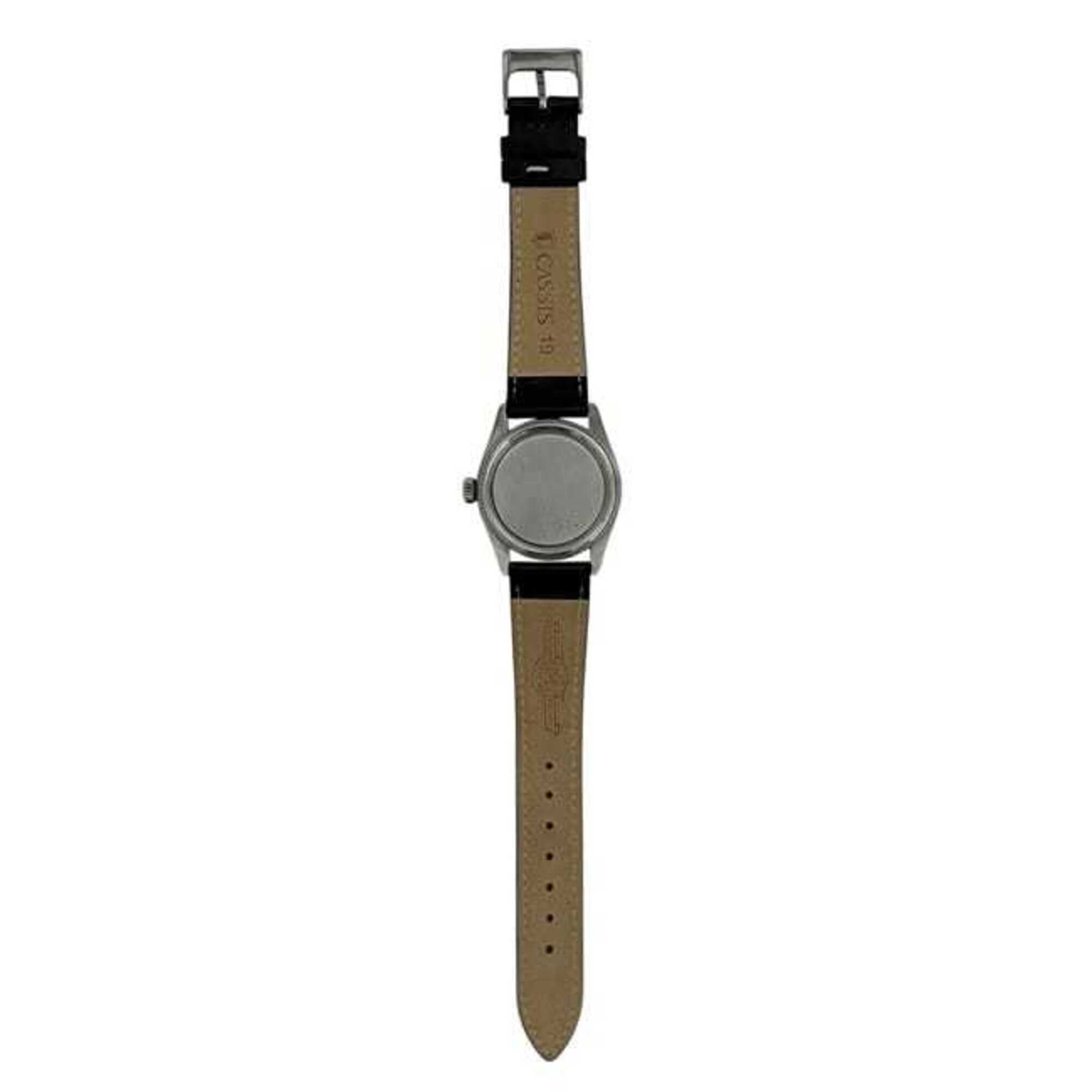 Tudor Oyster Watch, Beige, Silver, Brown, 7934, Manual Winding, Overhauled, Stainless Steel, Leather Strap, 216*** TUDOR — Good