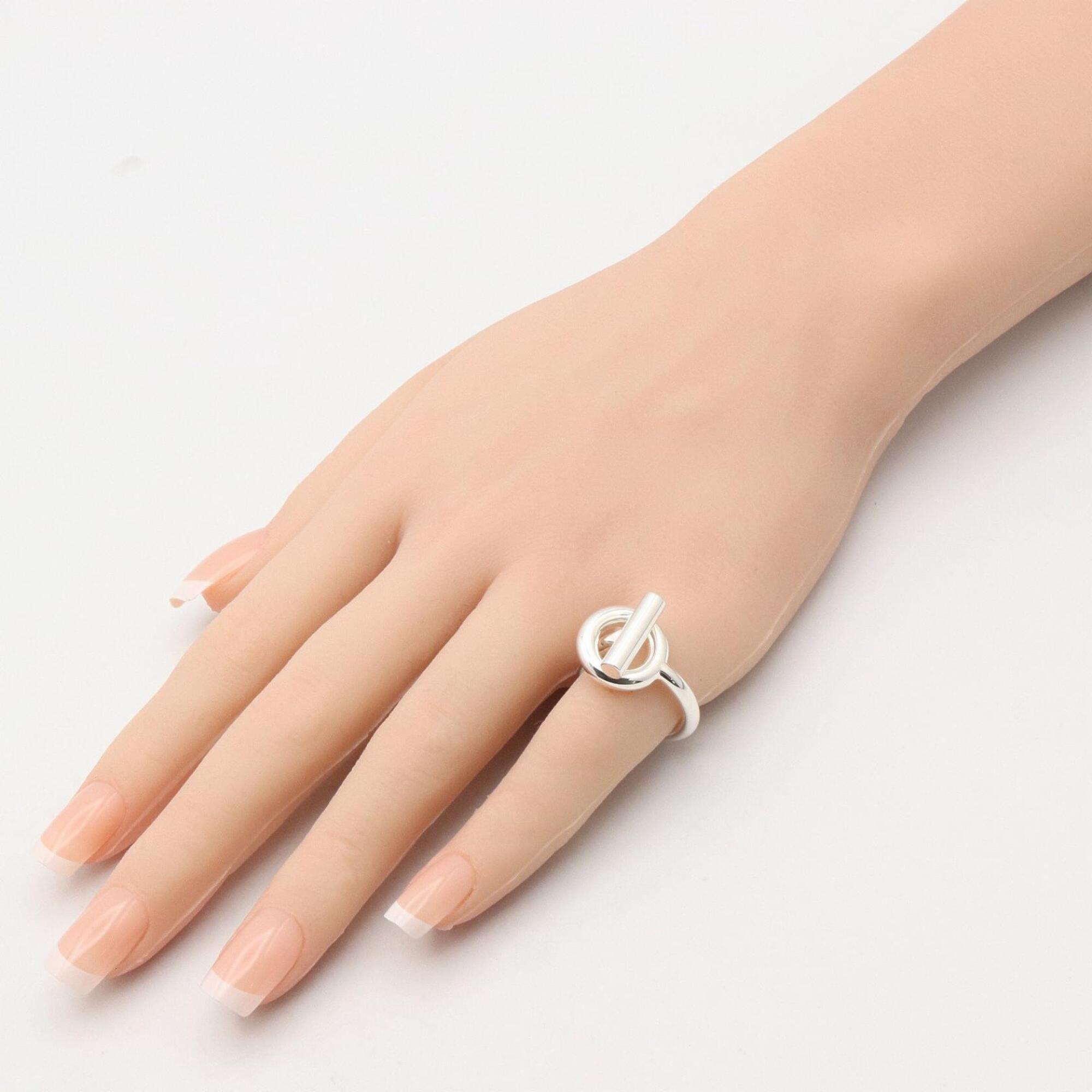 Hermes HERMES Echappé PM Ring - Ring/Finger Jewelry Sterling Silver 925 Men's/Women's Tone — Like New
