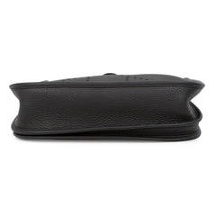 Hermes Evelyne 3 PM Shoulder Bag, Black, Taurillon Clemence Leather, G Stamp, Evelyne, Handbag, Women's, HERMES — Like New