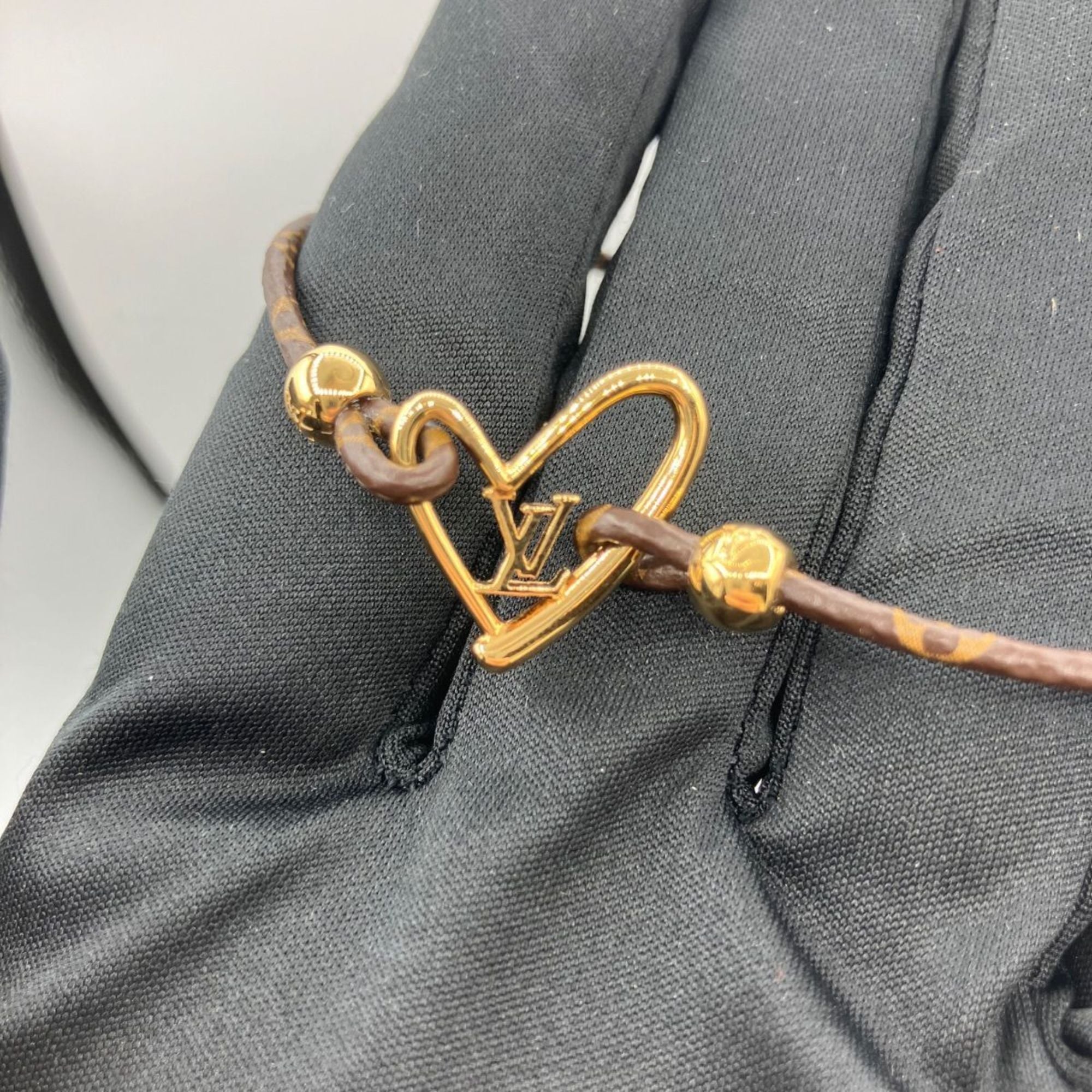 LOUIS VUITTON Monogram Brasserie Fall in Love Bracelet M8024 Louis Vuitton