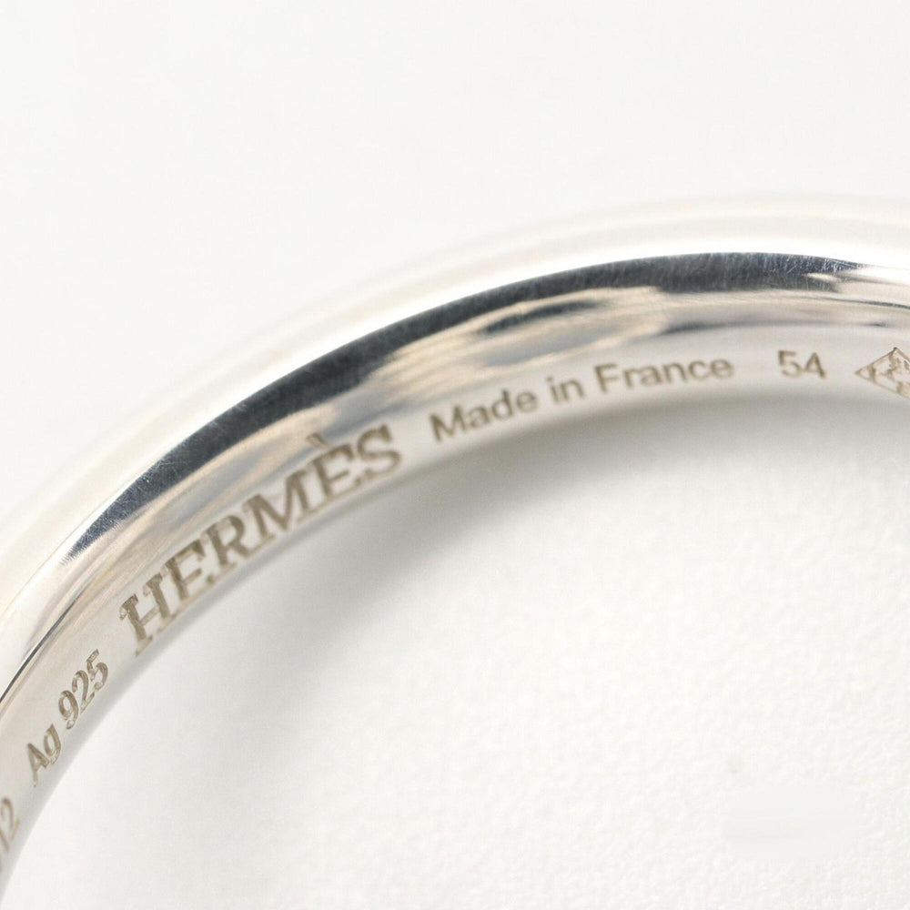 Hermes Chaine d'Ancre Area II Ring - Sterling Silver 925 Men's & Women's Tone — Like New