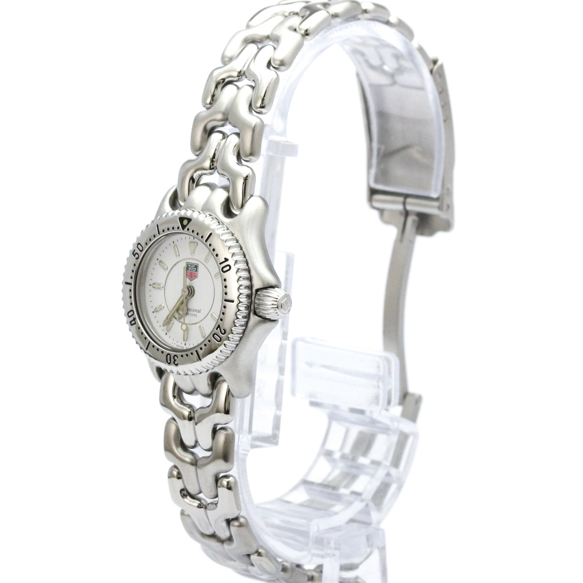 TAG HEUER Sel Professional Steel Quartz Ladies Watch WG1412 Polished — Very Good
