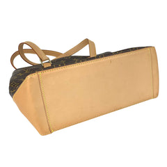 Louis Vuitton Monogram Cabas Piano Tote Handbag, Brown, M51148, Gold Hardware — Like New