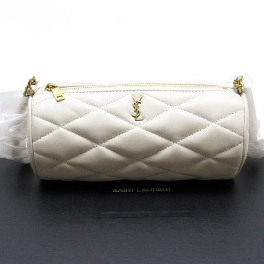 Saint Laurent SAINT LAURENT handbag leather ivory women's 699703 t19370f