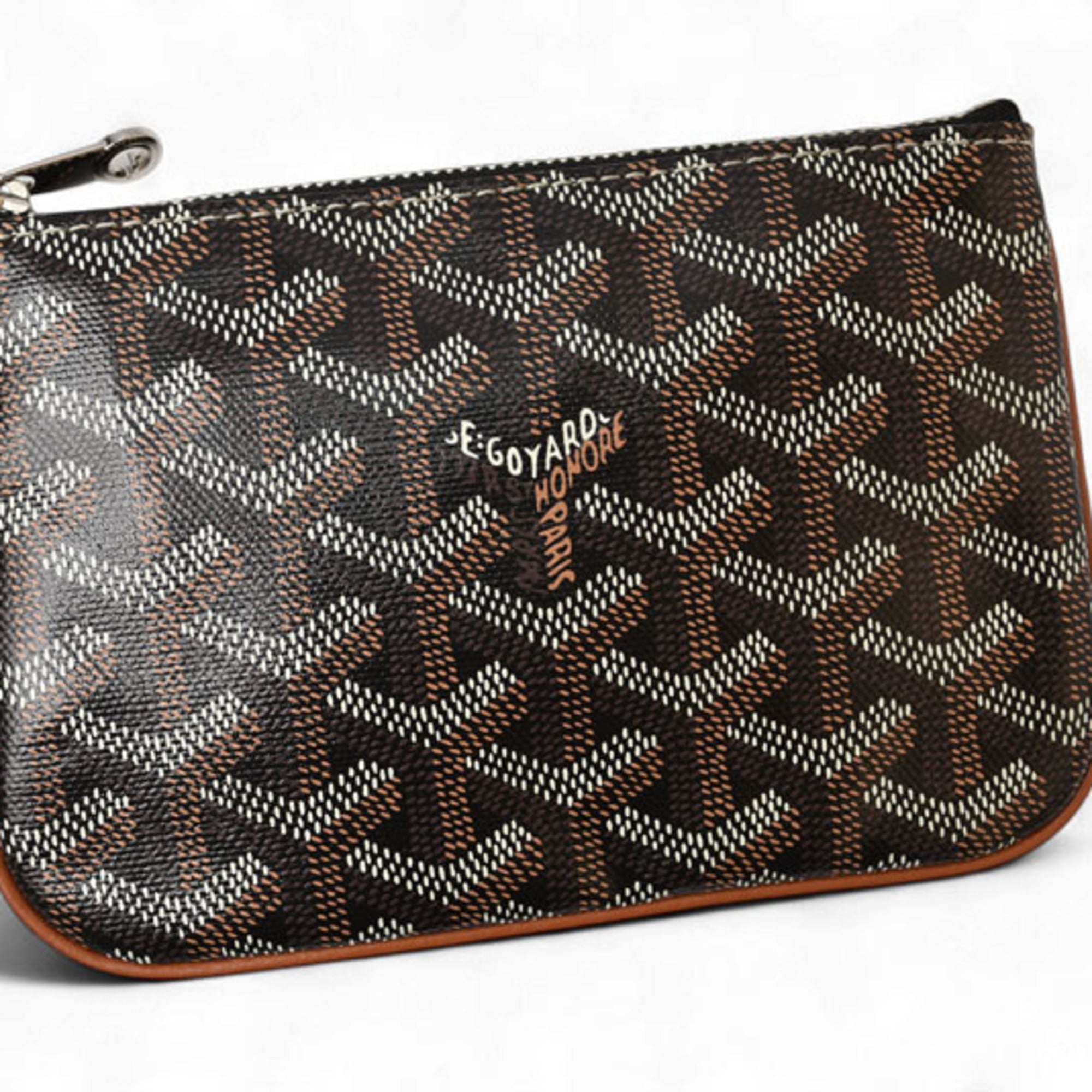 Goyard Senna Mini Pouch Multi-Case SENAT2MINTY01CL03P Black Natural Unused — New - Store Return