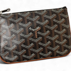 Goyard Senna Mini Pouch Multi-Case SENAT2MINTY01CL03P Black Natural Unused — New - Store Return