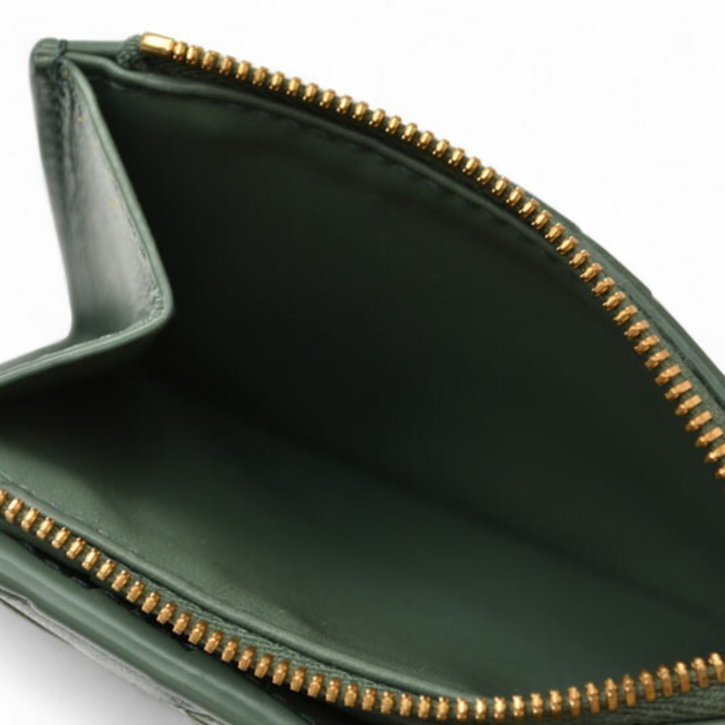 Bottega Veneta Bifold Mini Wallet 707601 Intrecciato Mint Green