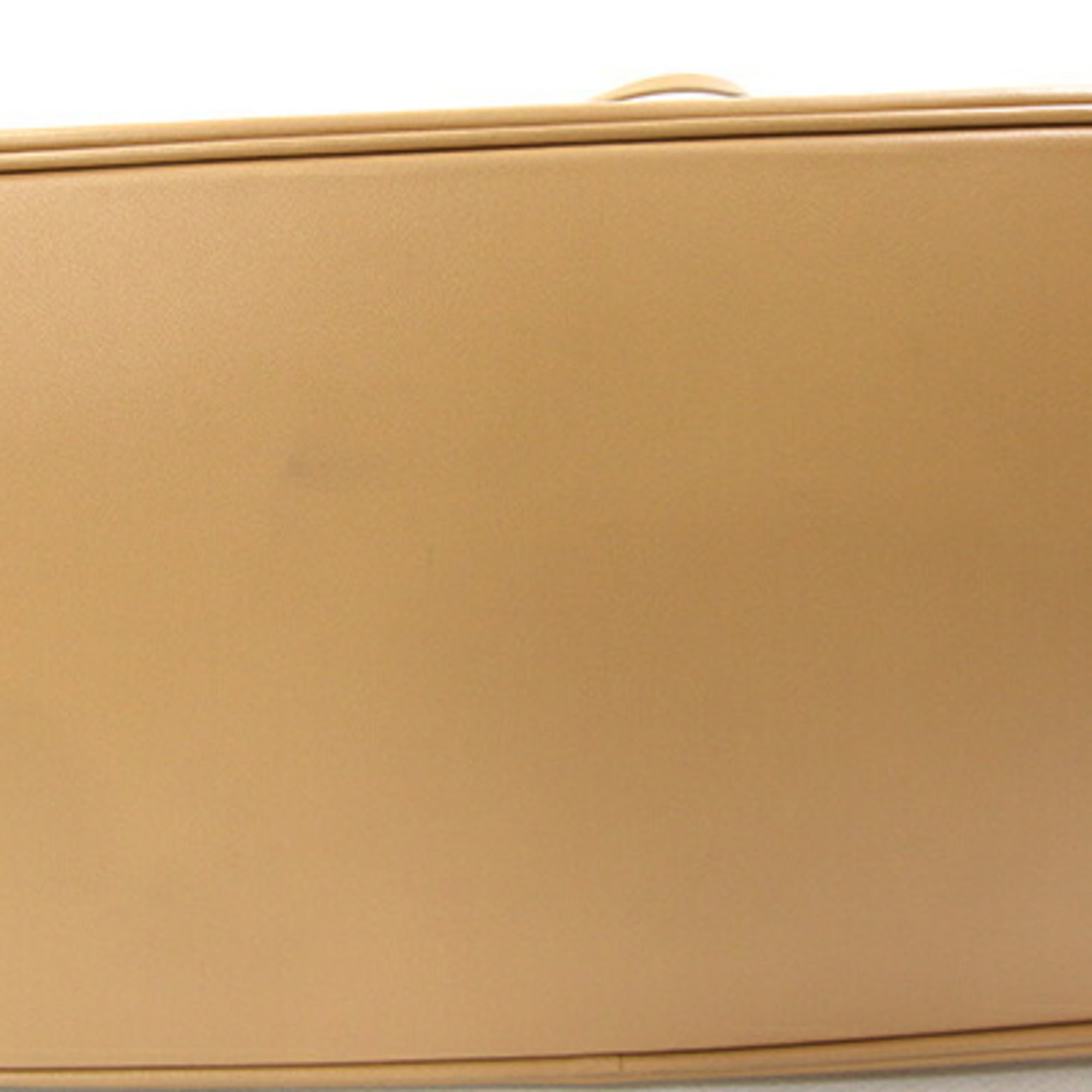 Salvatore Ferragamo Tote Bag 21 6999 Beige Leather Shoulder for Women