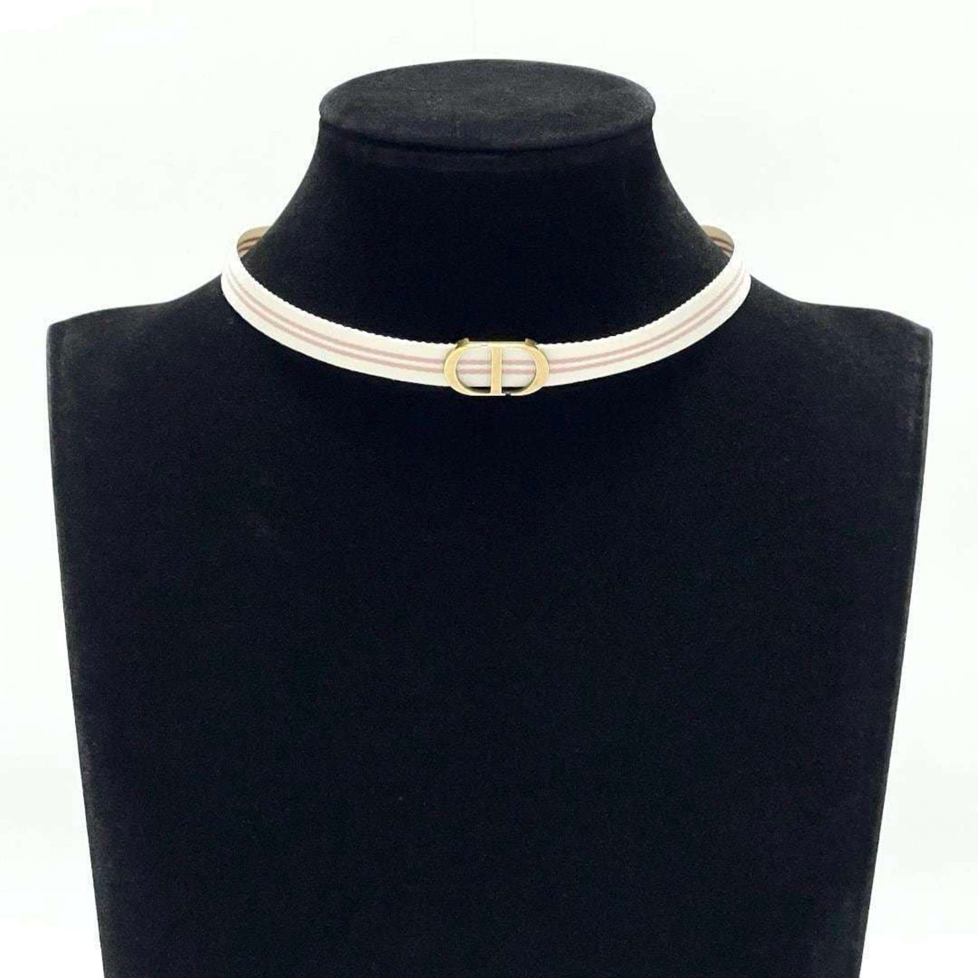 Christian Dior Dior Women's Petit CD Choker Necklace Pendant — Like New