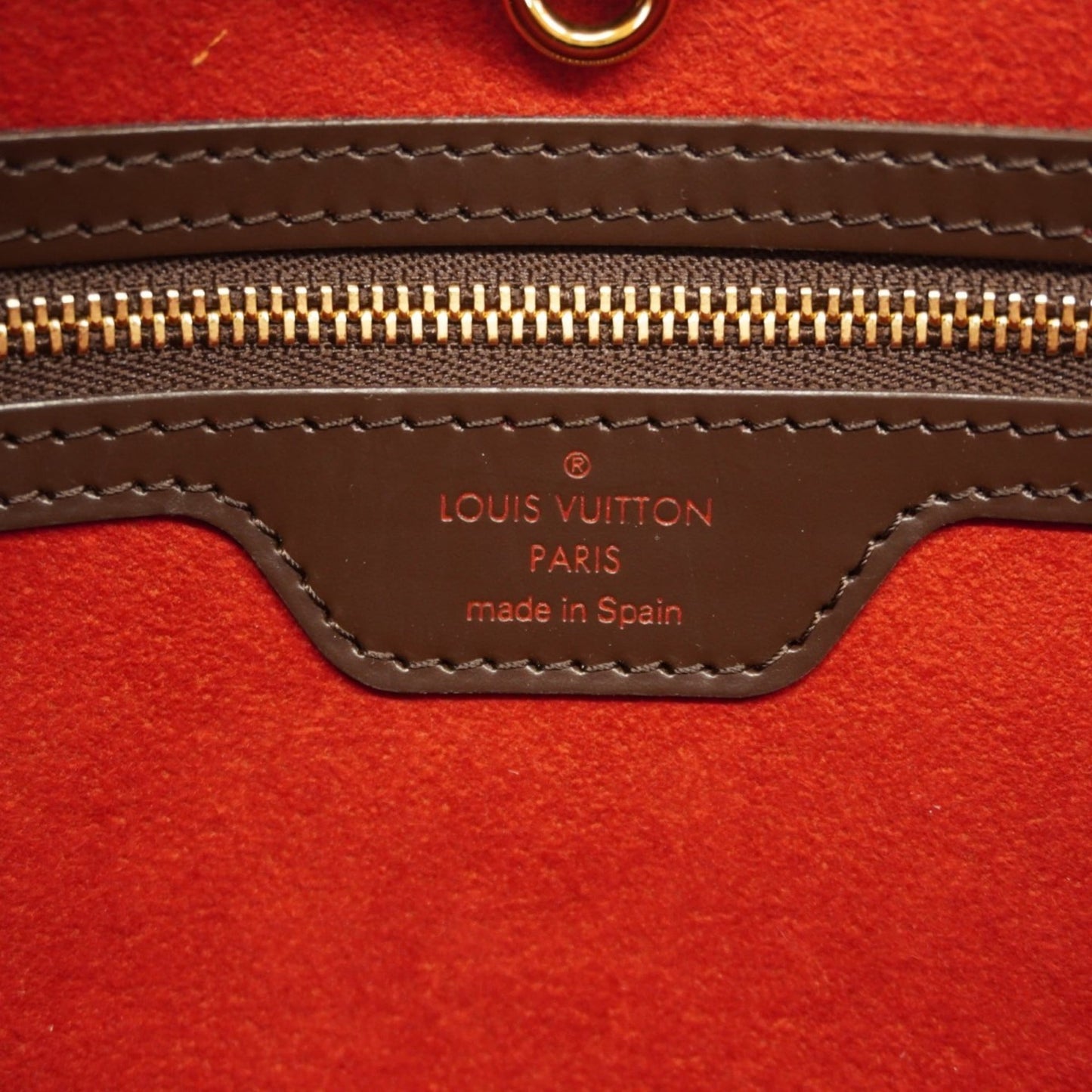 Louis Vuitton Damier Hampstead PM Tote Bag N51205 Ebene for Women