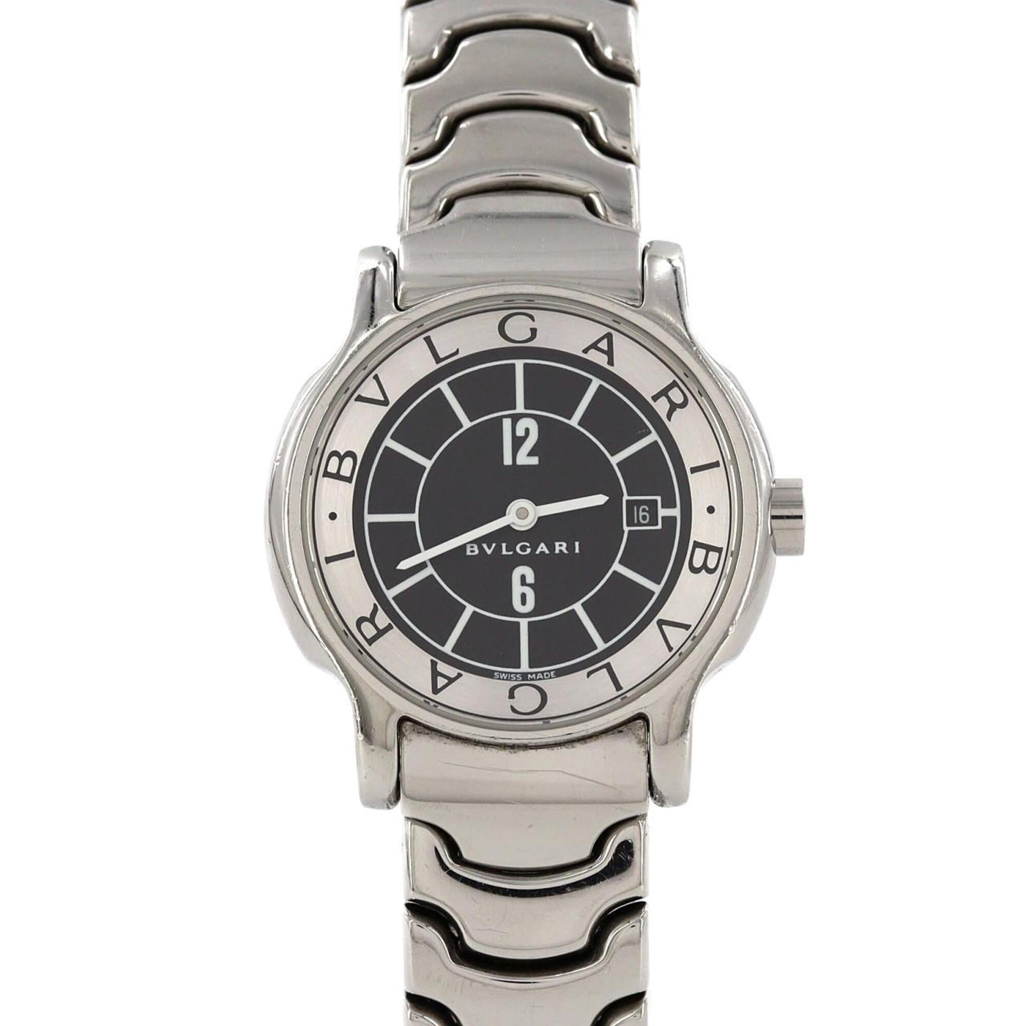 Bulgari Solotempo ST29S ST29BSSD Stainless Steel Quartz Watch — Good