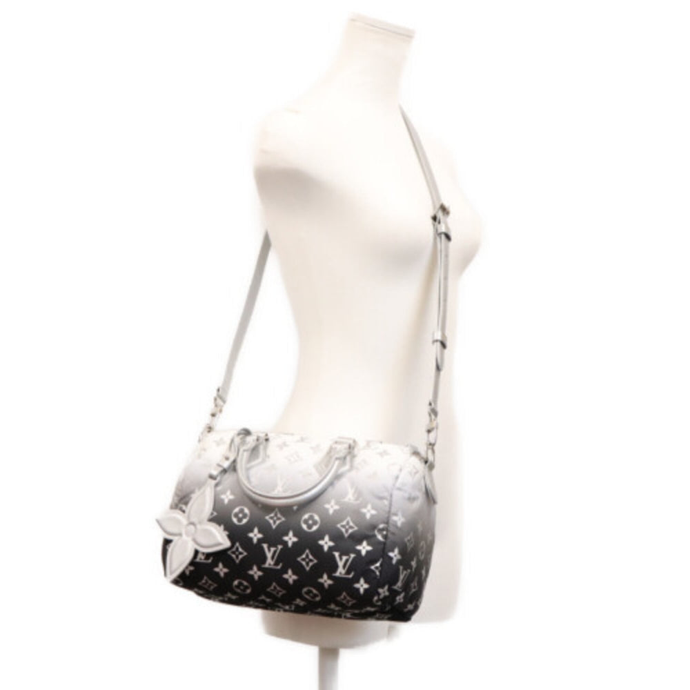 LOUIS VUITTON M11848 LVSKI LV Snow Speedy Bandoulière 25 Shoulder Bag, Silver, Silver Hardware, Men's — Like New