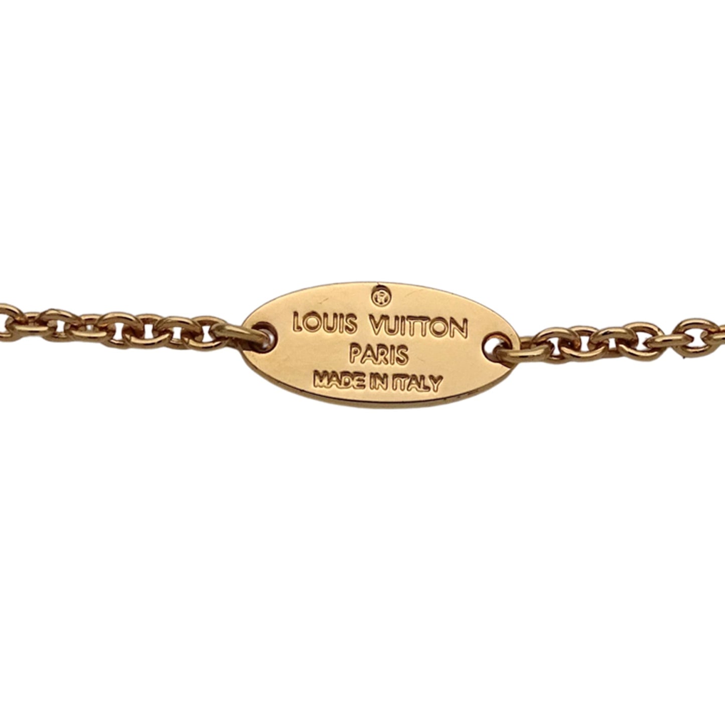 Louis Vuitton Essential V Bracelet for Women, Pearl Gold, M68361