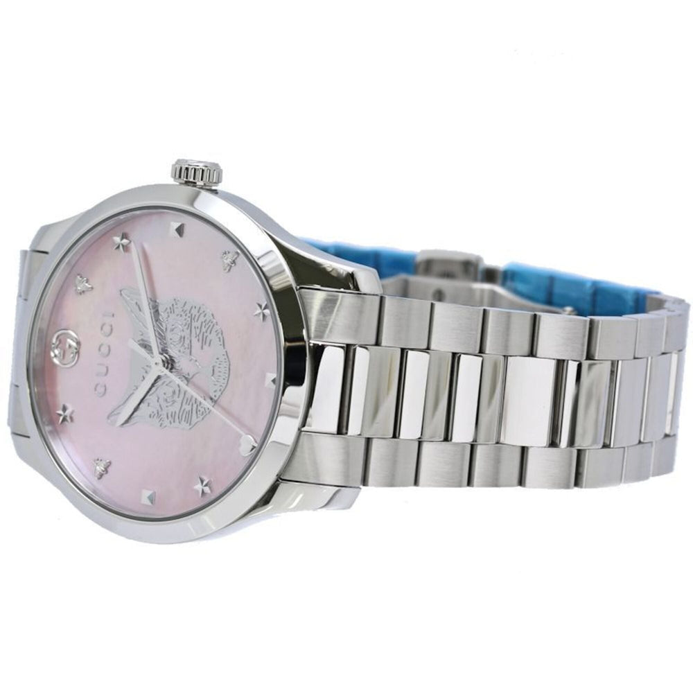 GUCCI G-Timeless Mystic Cat YA1264166 126.4 Watch Boys SS 40578 — Very Good