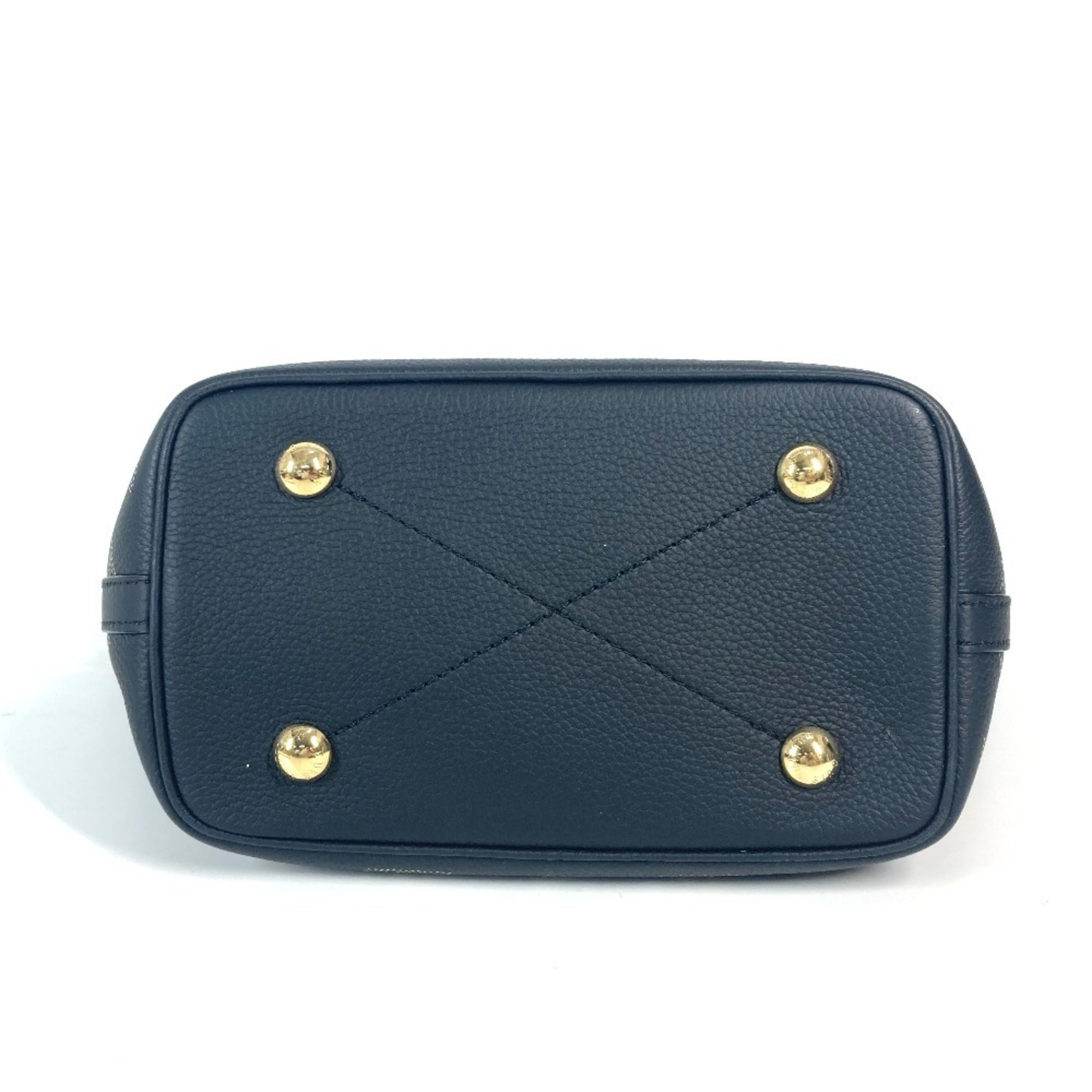 LOUIS VUITTON M23393 Monogram Mahina Blossom PM Tote Bag, Crossbody, Handbag, Shoulder Leather, Women's, Black, Like New — Like New