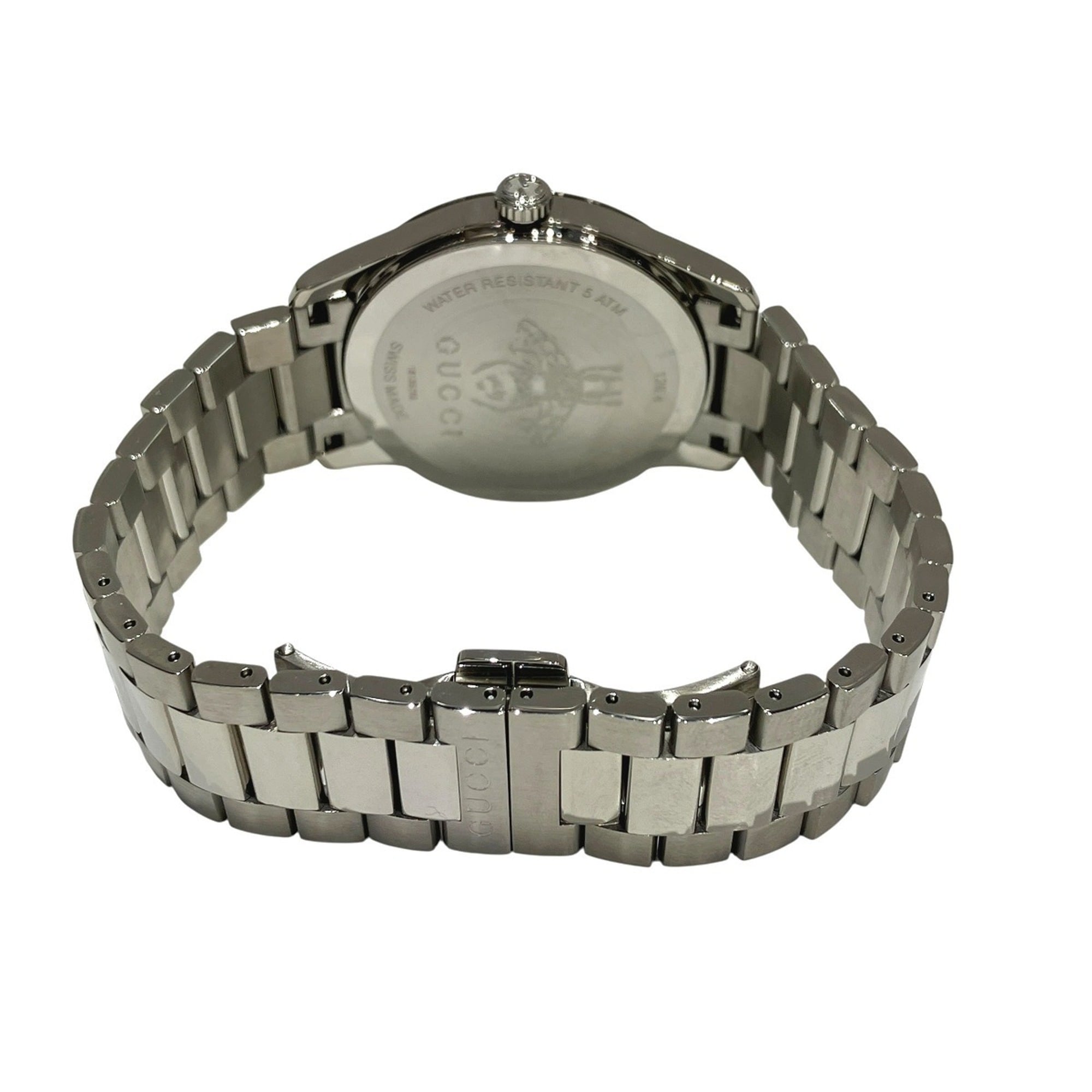 Gucci GUCCI G-Timeless Watch Bee Total weight 108.5g Stainless steel Quartz Silver dial 126.4 — Very Good