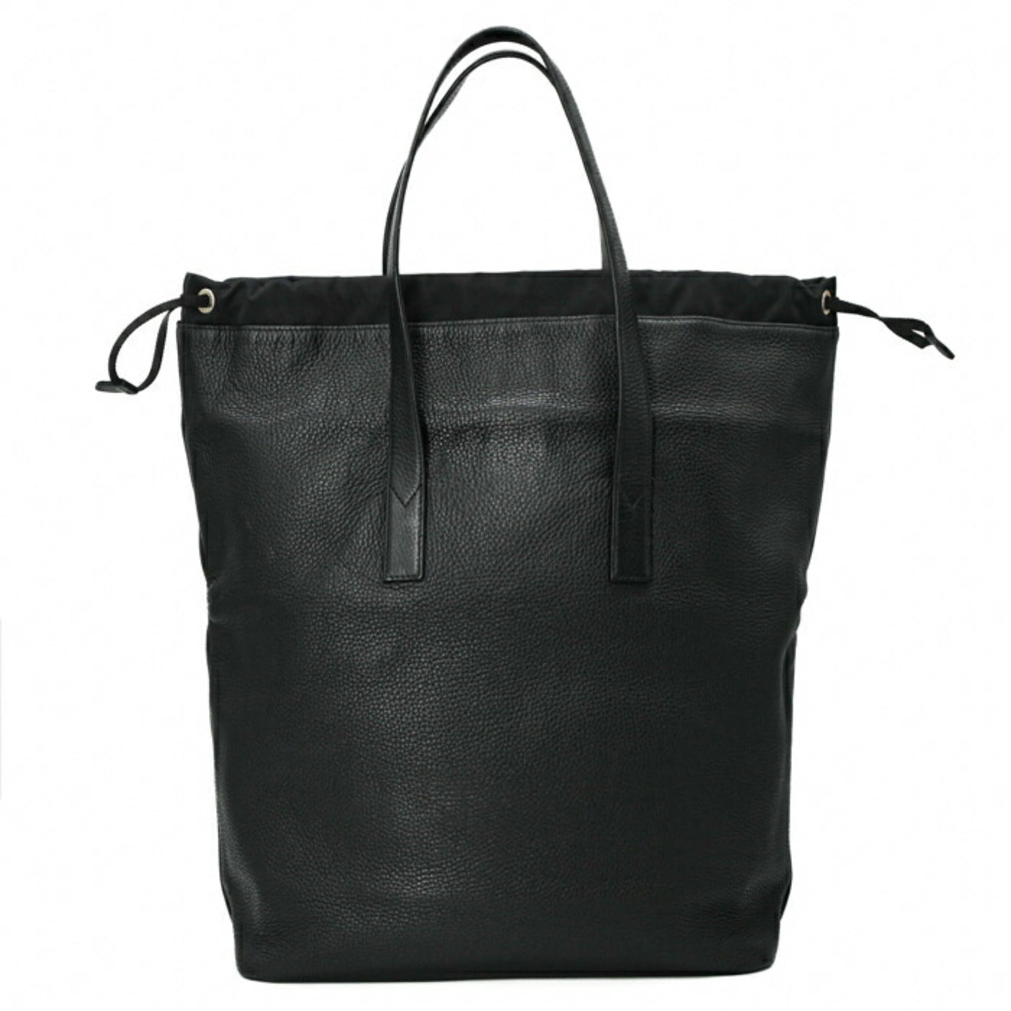 LOUIS VUITTON Louis Vuitton Taurillon LV Circle Cabas Light Tote Bag Black M55000 — Like New