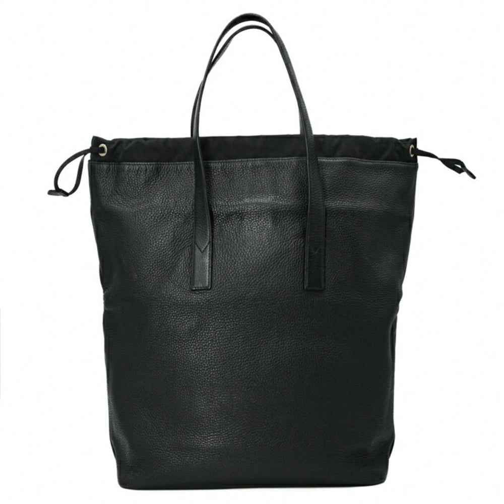 LOUIS VUITTON Louis Vuitton Taurillon LV Circle Cabas Light Tote Bag Black M55000 — Like New