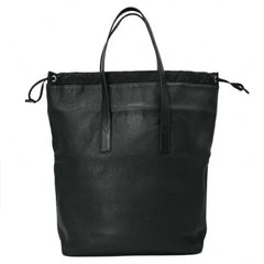 LOUIS VUITTON Louis Vuitton Taurillon LV Circle Cabas Light Tote Bag Black M55000 — Like New