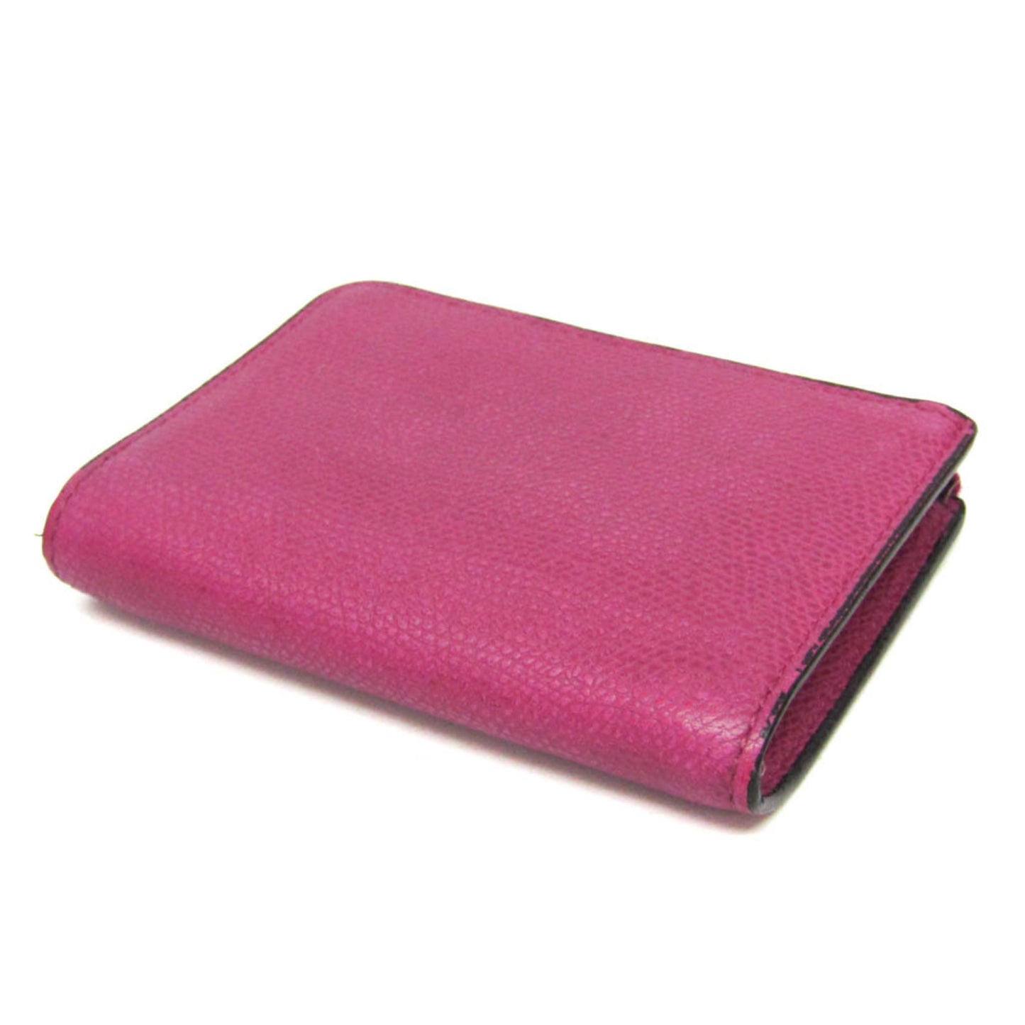 Valextra Multi-case Key Ring Men,Women Leather Coin Purse/coin Case Purple