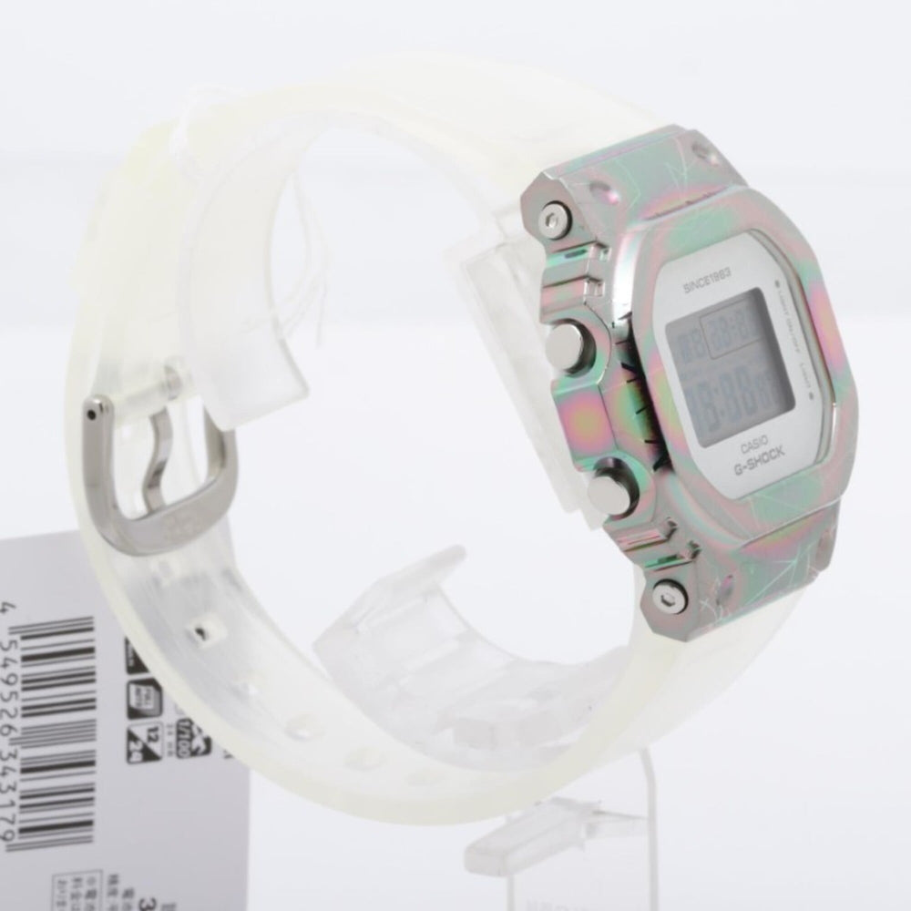 CASIO G-SHOCK GM-S5640GEM-7JR Rainbow Skeleton Women's Watch 40th Anniversary Adventurer’s Stone Series — New - Store Return