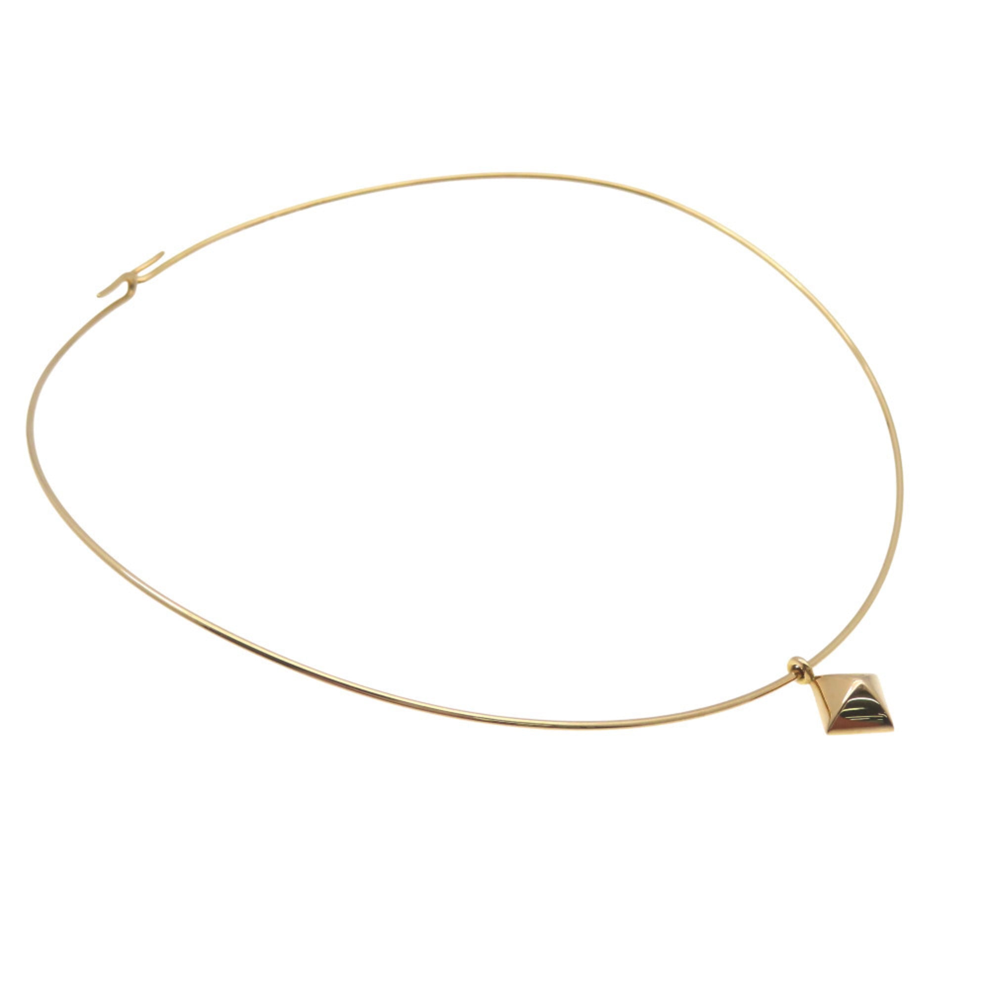 Like new Hermès Collier de Chien 750PG Omega necklace in 18K pink gold (8.4g) Jewelry 0912HERMES — Like New