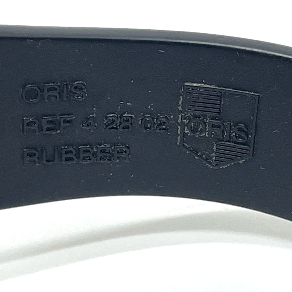 ORIS 7611 Chronograph TT3 CHRONOGRAPH BLACK Automatic Watch with Titanium/Rubber Strap, Men's, Black — Good