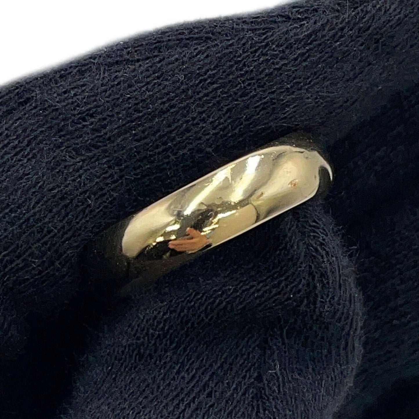 CHANEL Coco Mark Heart Rhinestone Metal Ring C23P ABA409