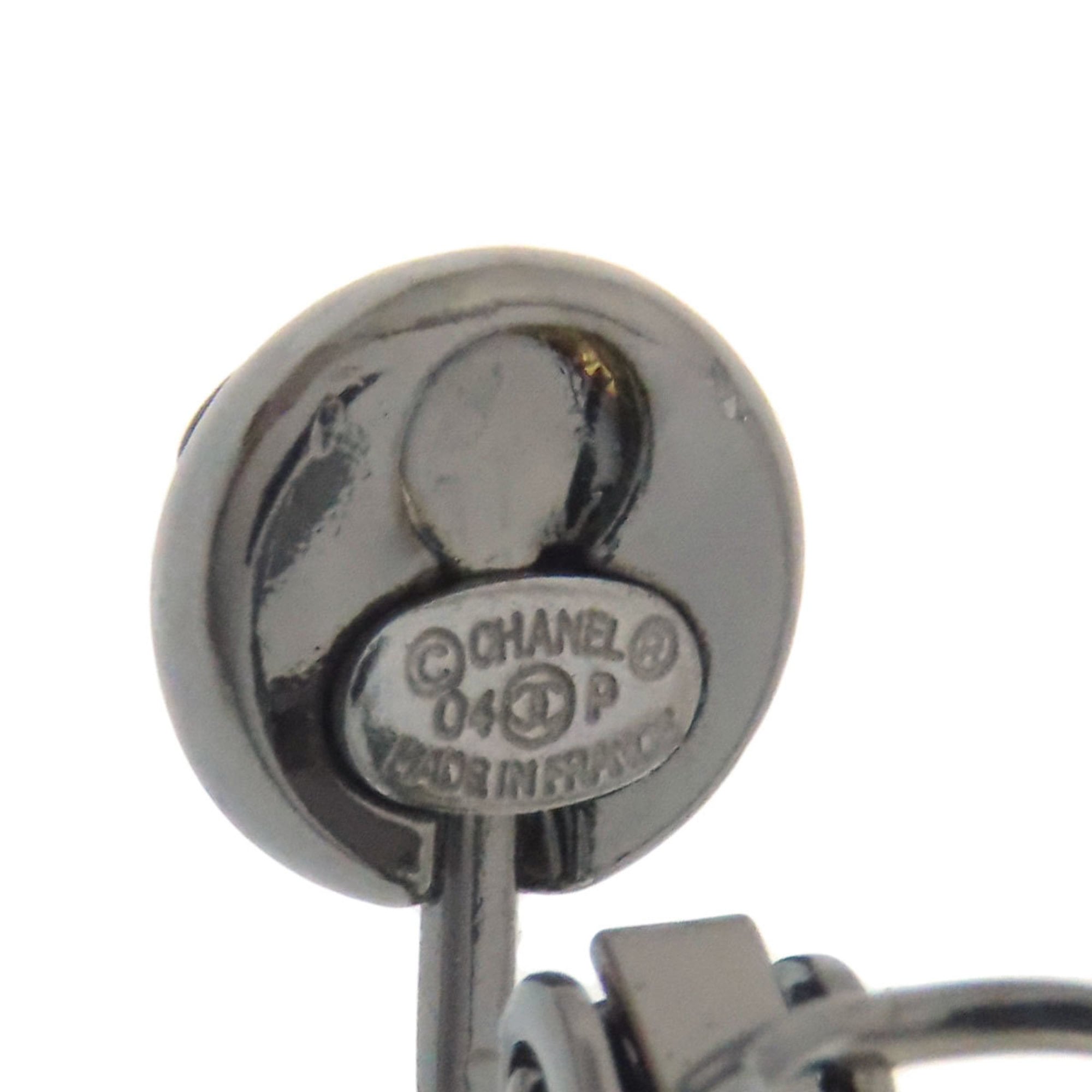 CHANEL Coco Mark Pearl and Stone Earrings in Metal for Women