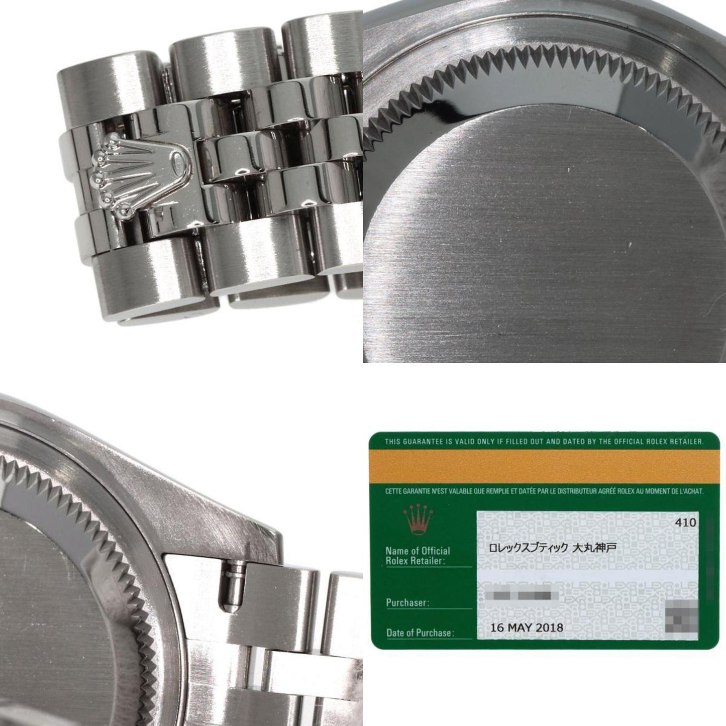 Rolex 279174 Datejust 28 Watch Stainless Steel SS K18WG Ladies ROLEX