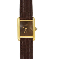 Cartier Must Tank SM GP 82975613 Watch, Manual Winding — Good