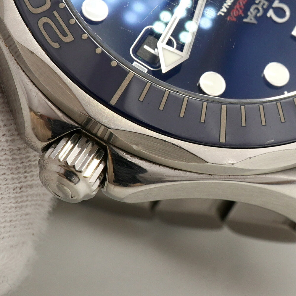 Omega Seamaster 300 Co-Axial 212.30.41.20.03.001 Blue Dial Men's Watch — Good