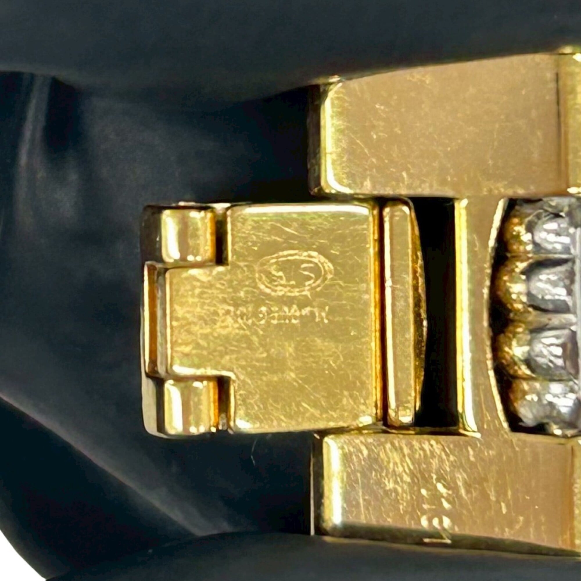 Christian Dior Vintage Octagon Stainless Steel Quartz Wristwatch Gold 31990 — Good