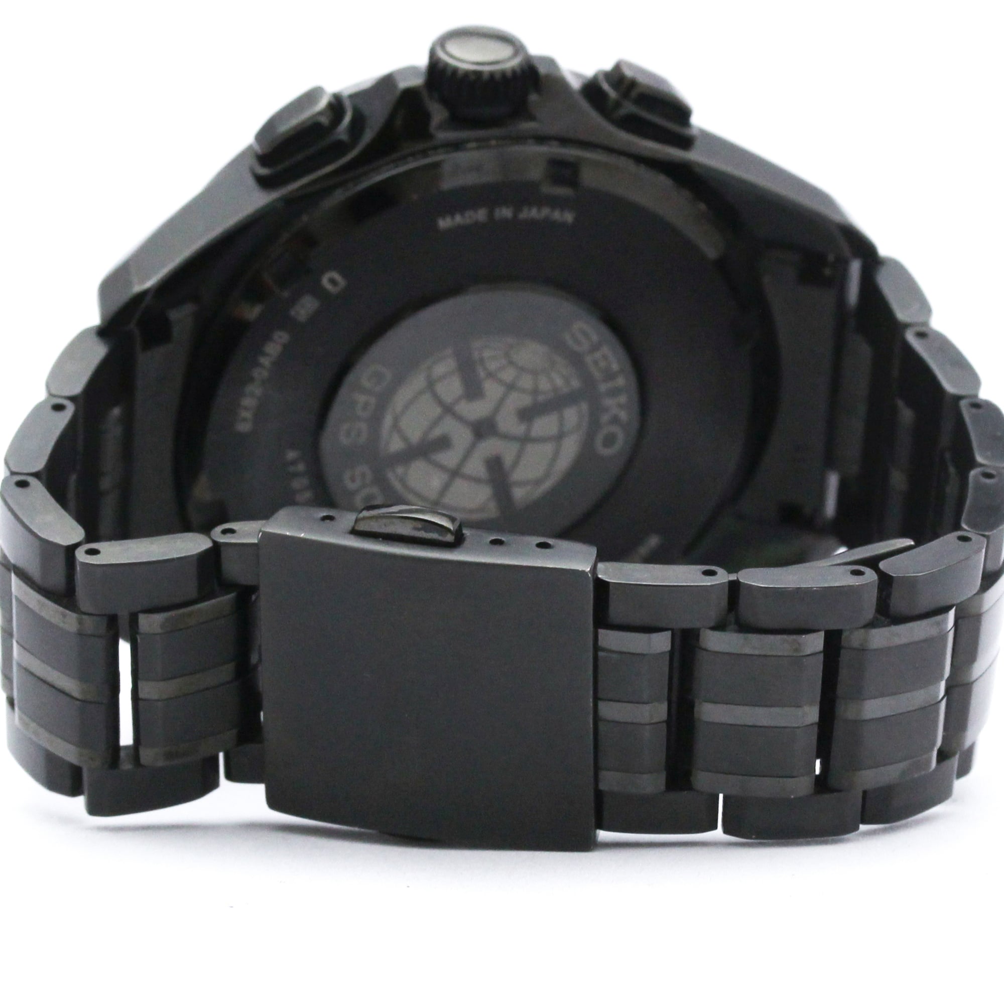 SEIKO Astron SBXB009 GPS Solar Mens Watch 8X82-0AB0 — Very Good