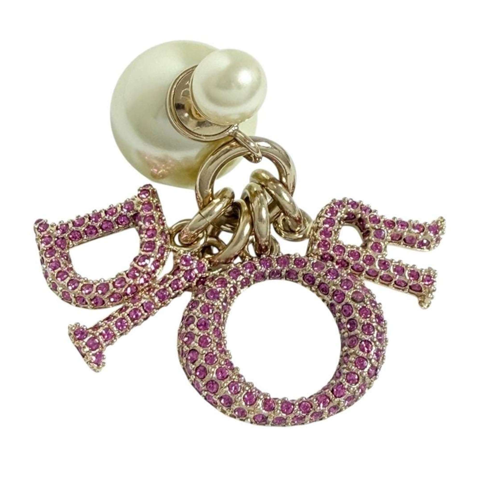 Christian Dior Dior Women's Tribal Single Earring, Pink