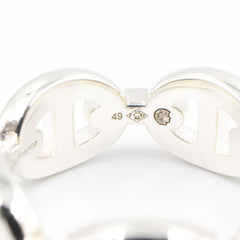 Hermes HERMES Enchainée Ring PM Ring, Jewelry, Sterling Silver 925, Women's, Tone — New - Store Return