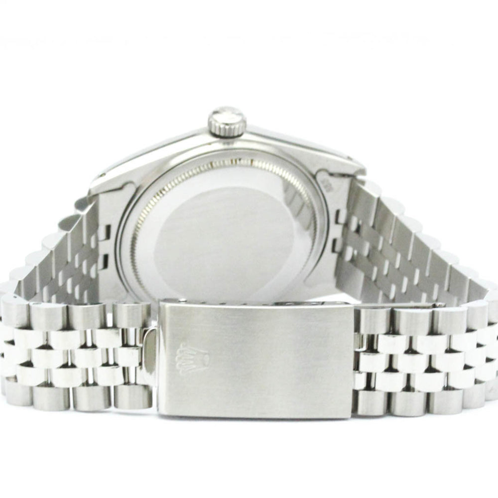 ROLEX Datejust 18K White Gold Steel Automatic Mens Watch 16014 Polished — Very Good
