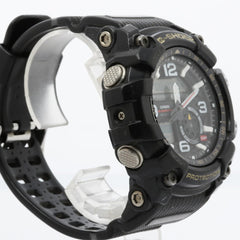 CASIO G-SHOCK MASTER OF G LAND MUDMASTER GG10001AJF Men's Digital-Analog Watch in Black Resin/Stainless Steel — Good