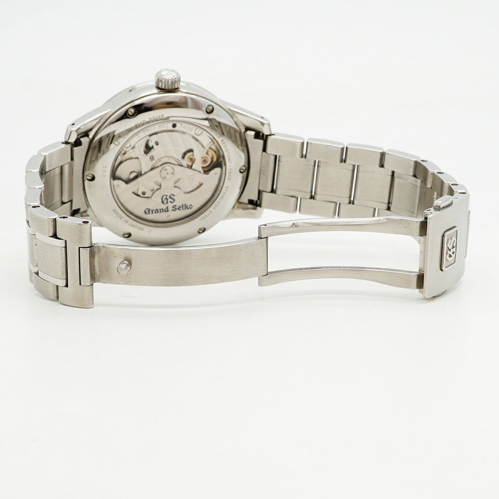 Seiko Grand Collection SBGE025 9R66-0AL0 Silver Dial Men's Watch — Good