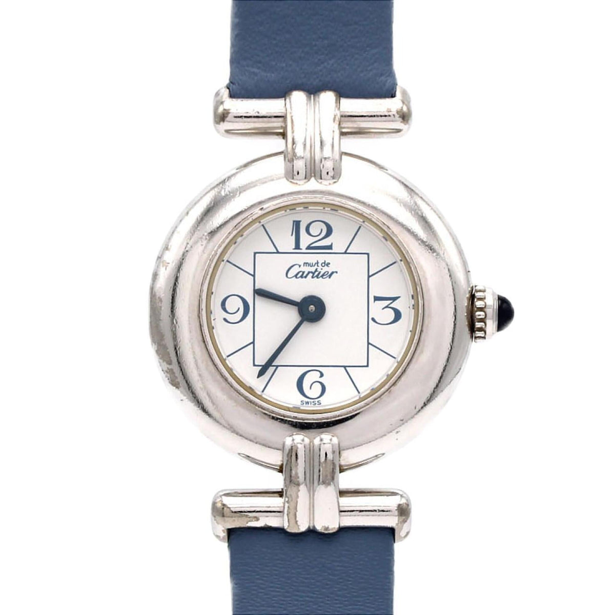 Cartier Must Colisée SM W1011455 Silver Quartz Watch — Good